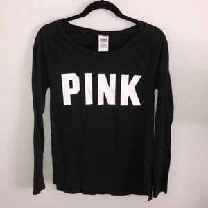 VS PINK Black Pullover